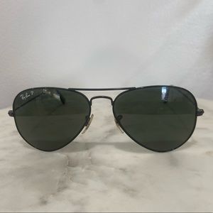 Ray-Ban Polarized RB3025 Metal Aviators